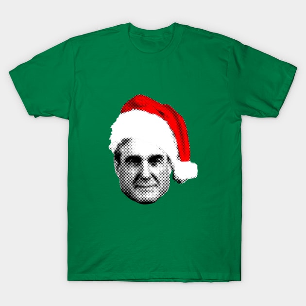 Robert Mueller Santa Hat Christmas Miracle T-Shirt by ClothedCircuit